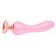 Розовый вибростимулятор SANYA - 18,5 см. - Shunga купить в Стерлитамаке с доставкой в Orgasmix.ru Розовый вибростимулятор SANYA - 18,5 см. - Shunga