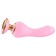 Розовый вибростимулятор SANYA - 18,5 см. - Shunga купить в Стерлитамаке с доставкой в Orgasmix.ru Розовый вибростимулятор SANYA - 18,5 см. - Shunga
