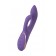 Фиолетовый вибратор-кролик Fingie с функцией Come-Hither - 21,6 см. - JOS