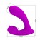 Лиловый вибратор Nadal для двойной стимуляции - Baile купить в Стерлитамаке с доставкой в Orgasmix.ru Лиловый вибратор Nadal для двойной стимуляции - Baile