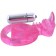 Розовая вибронасадка со стимулятор клитора   Язычок - Toyfa Basic - в Стерлитамаке купить с доставкой